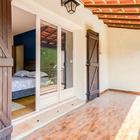 Willa Villa Inti - Piscine, Jardin & Proche Cannes Antibes