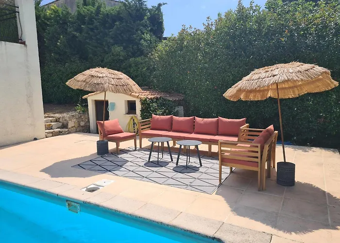 Villa Villa Inti - piscine, jardin, bbq - proche Cannes