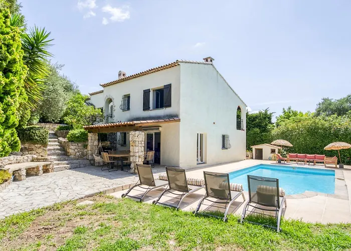 Inti - Piscine, Jardin, Bbq - Proche Cannes Antibes