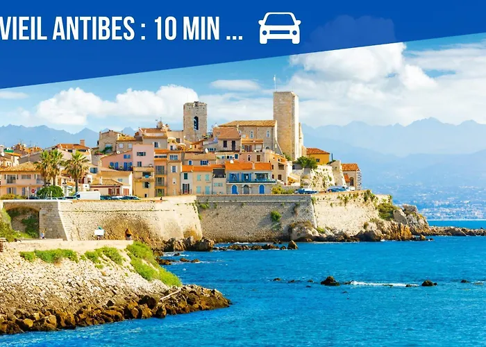 Villa Inti - piscine, jardin, bbq - proche Cannes Antibes